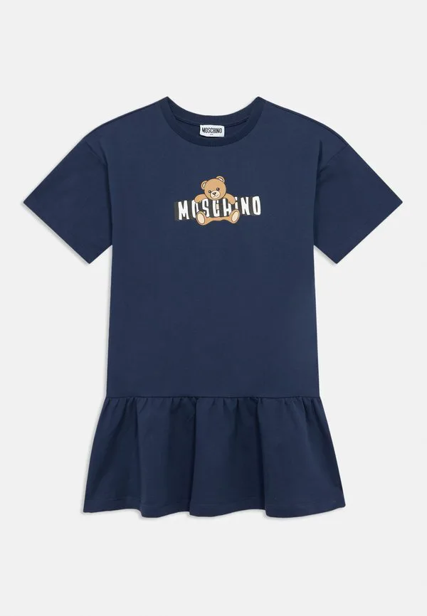 Платье, трикотажное платье Moschino, Blu Navy