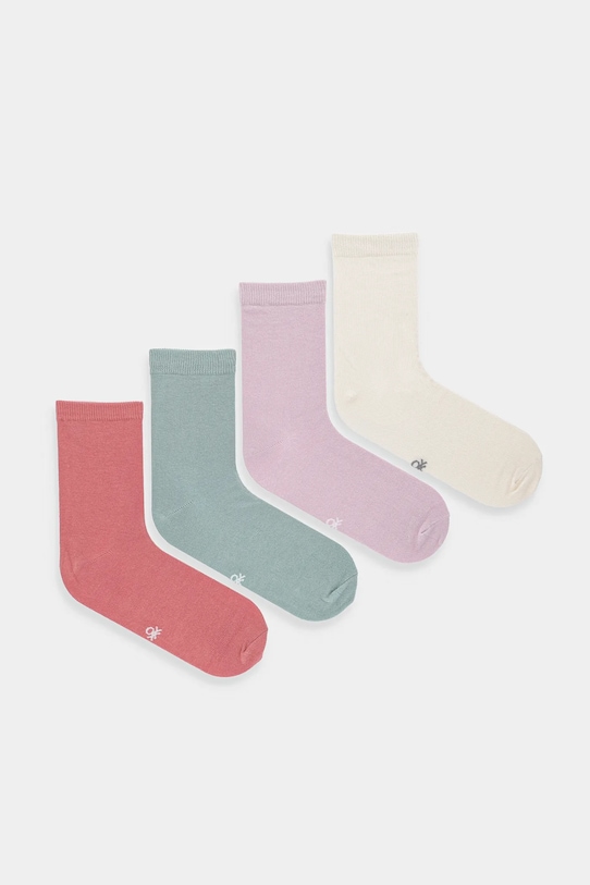 

4 пары детских носков United Colors Of Benetton, бирюзовый