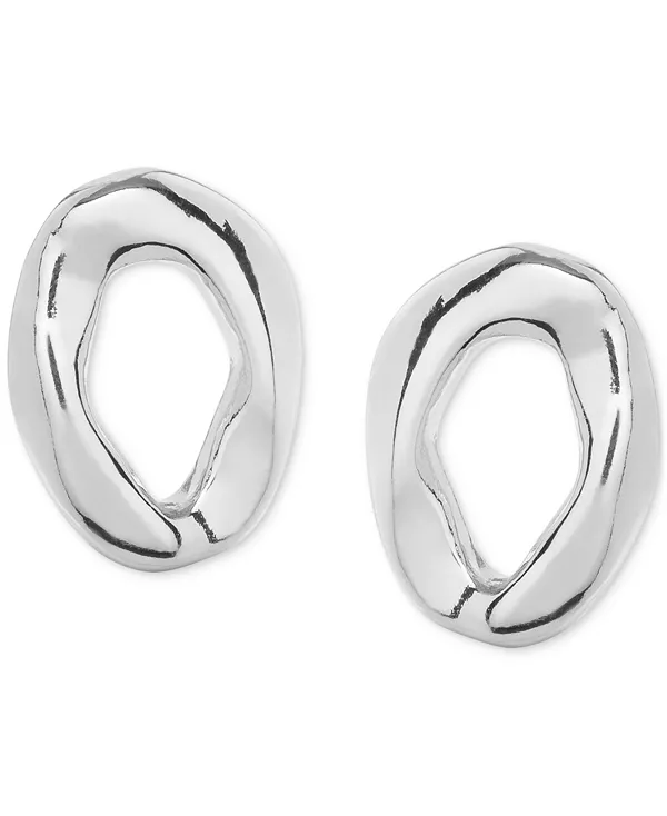 

Серьги овальной формы из металлического сплава Unode50, silver