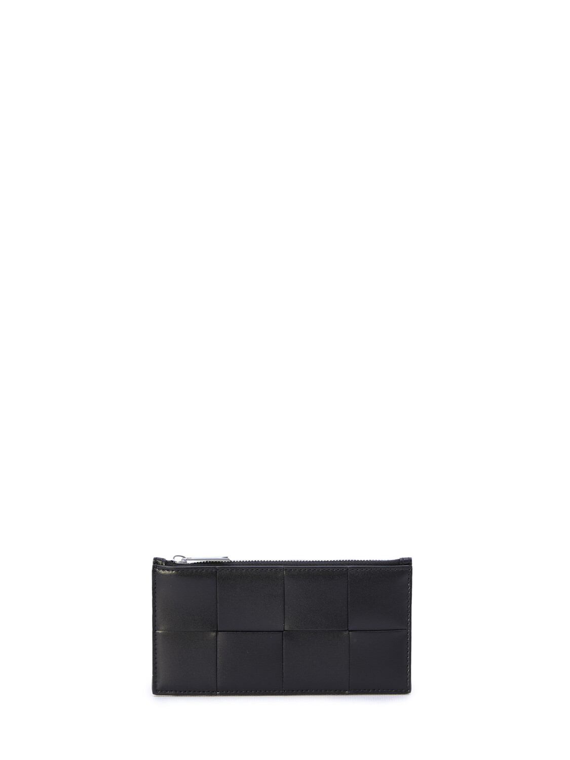 

Картхолдер Bottega Veneta Intrecciato, черный