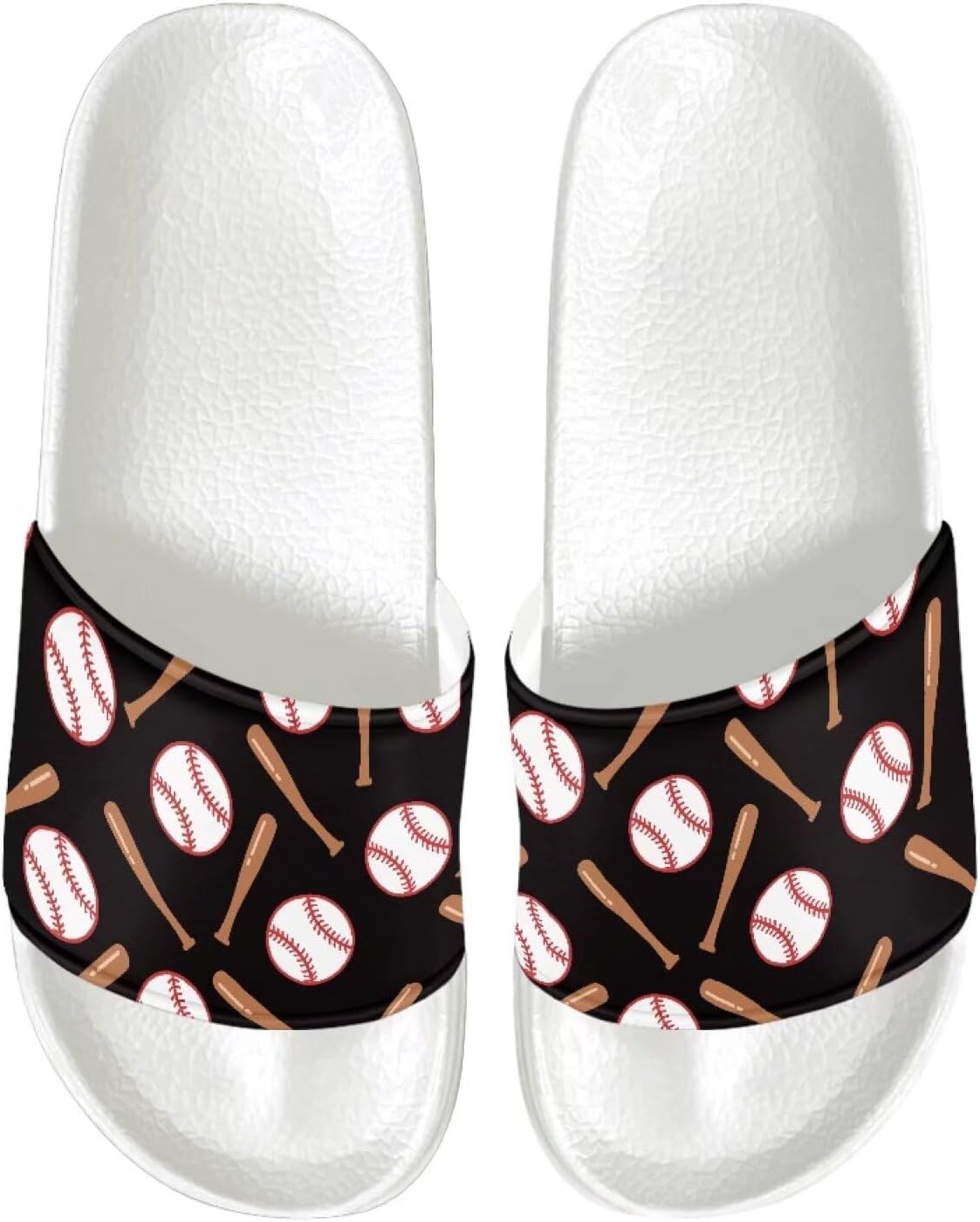 

Мужские шлепанцы Pugasmiru, сандалии с нескользящей подошвой для душа и дома (белая подошва)