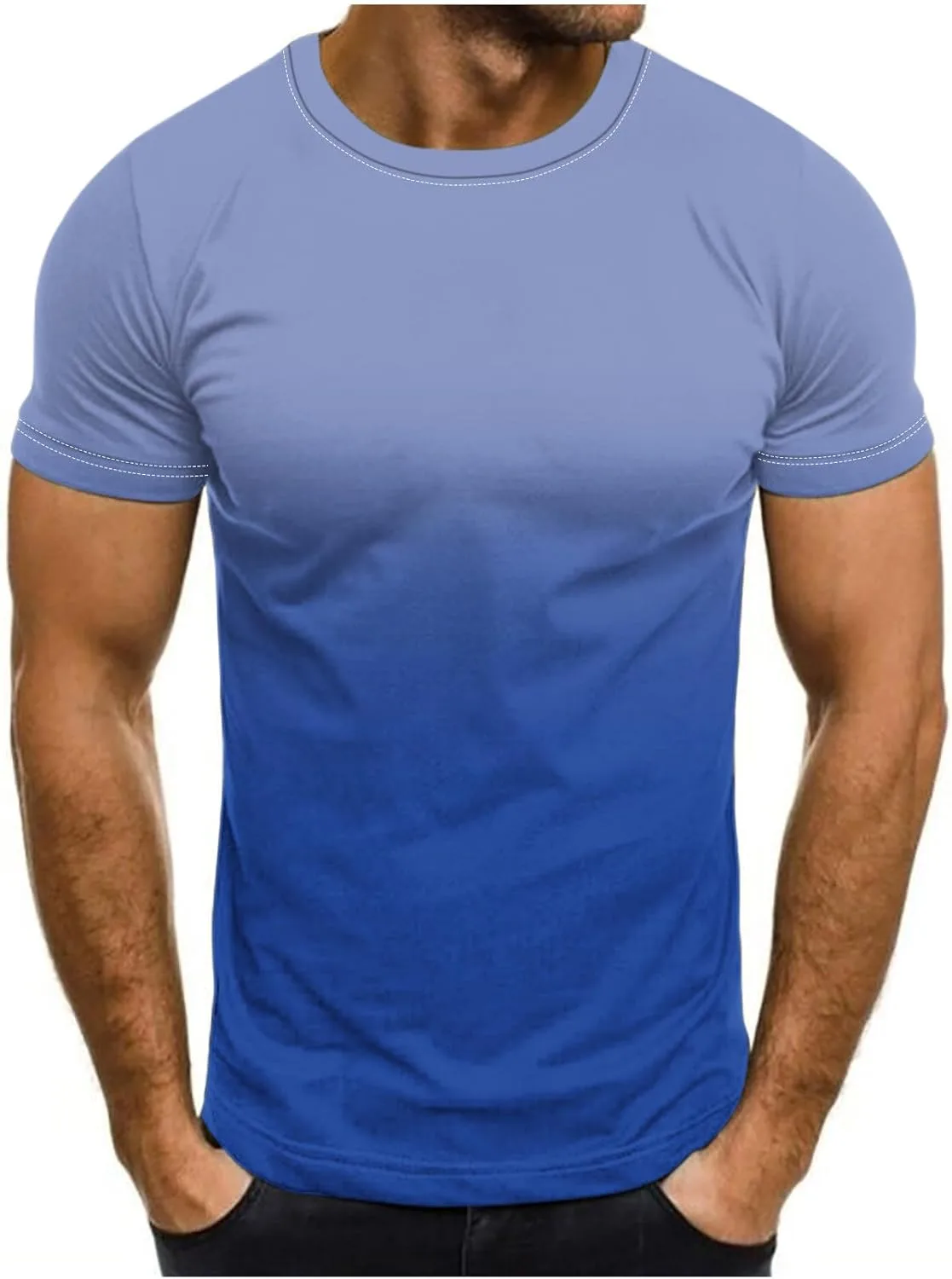 

Футболка Summer для мужчин Slim-Fit с градиентом TXGMNA