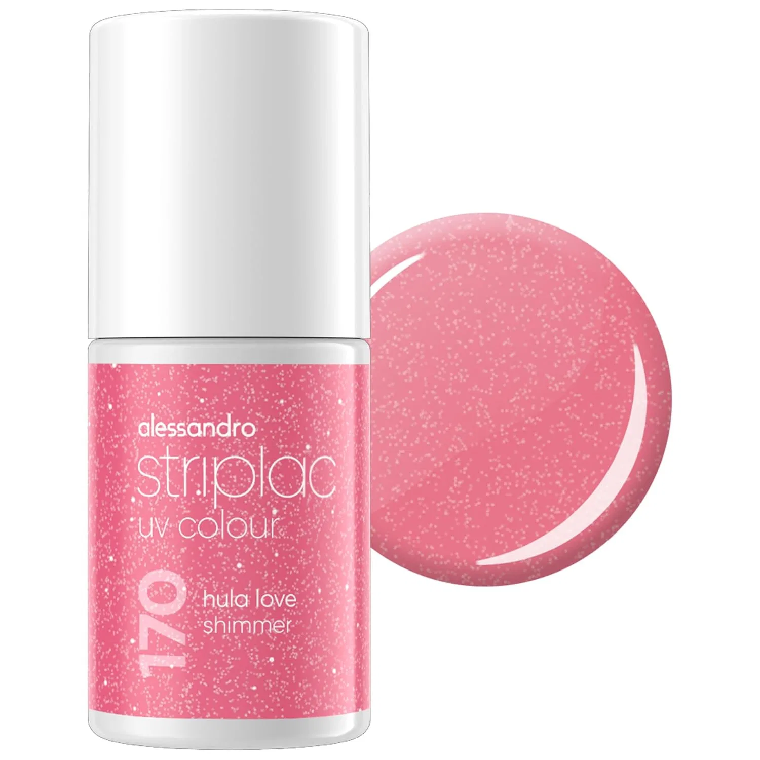 УФ-лак для ногтей «Striplac Hula Love Shimmer» от alessandro Alessandro