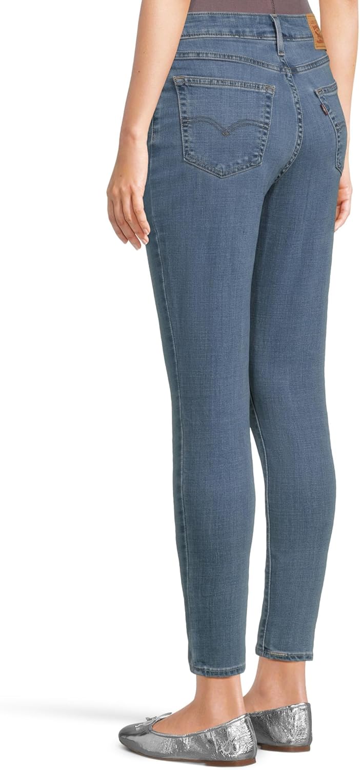 Женские джинсы скинни Levi's 721 с высокой талией, Lapis Air — фото 4