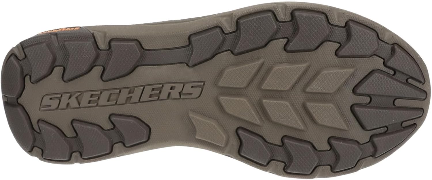 Мужские лоферы Skechers Pollard-Osgood, цвет какао — фото 4