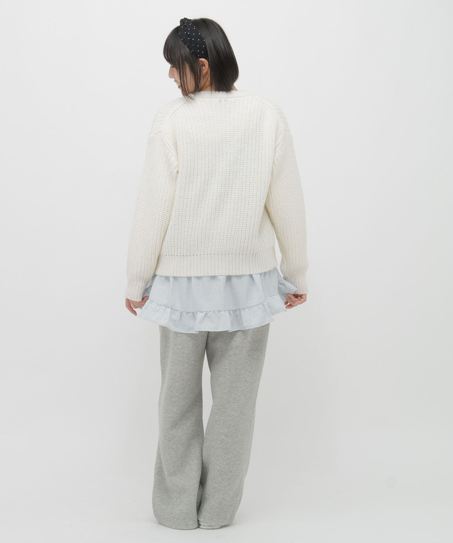 2SET*Кардиган*Туника/И ЛЮБОЙ ДРУГОЙ/636236 GLOBAL WORK, Off White 05 — фото 3