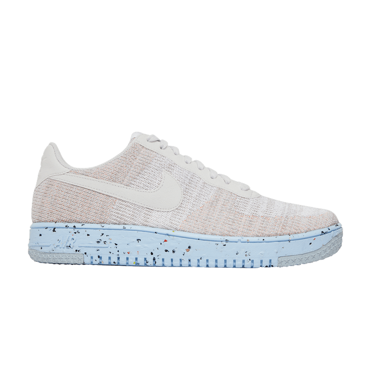 

Кроссовки Nike Air Force 1 Crater Flyknit 'White Chambray Blue', кремовый