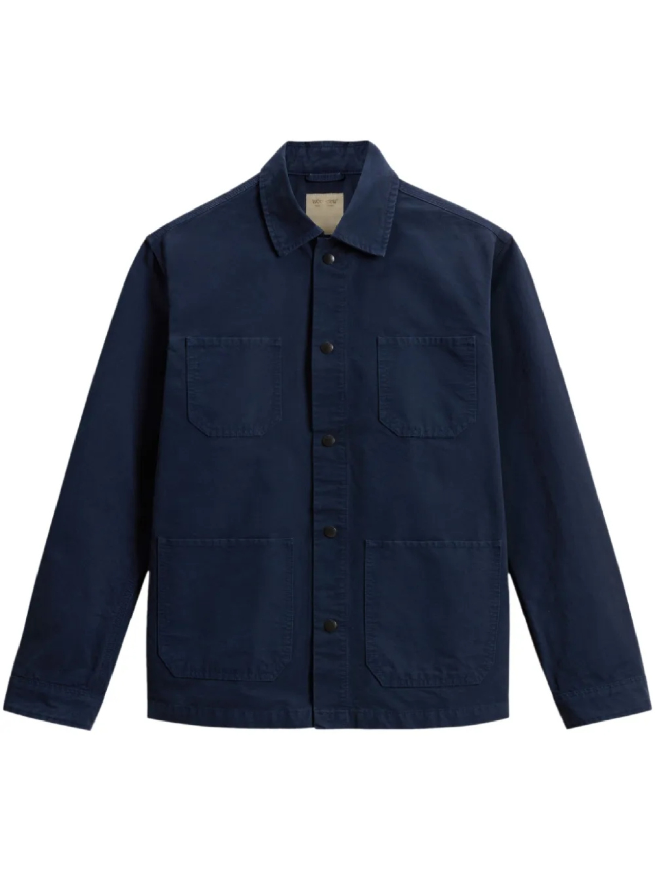

Рубашка из хлопка Woolrich, синий