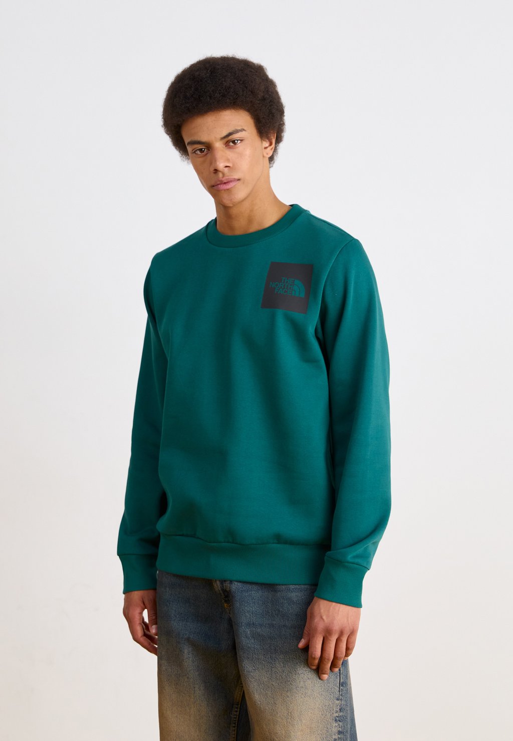 

Толстовка FINE CREW The North Face, темно-зеленый