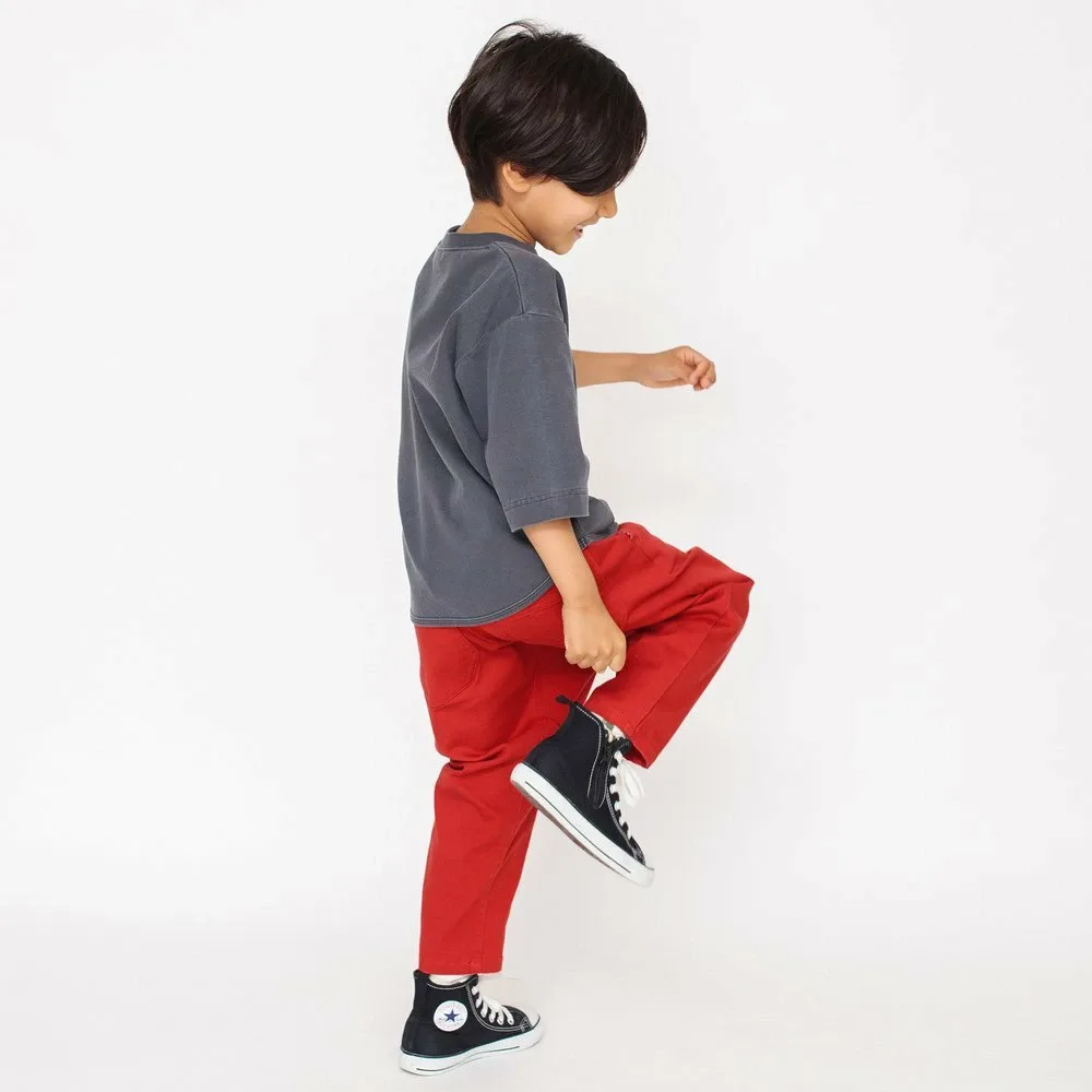 Зауженные брюки из саржи для садовника Branshes, Campfire (Red) — фото 2