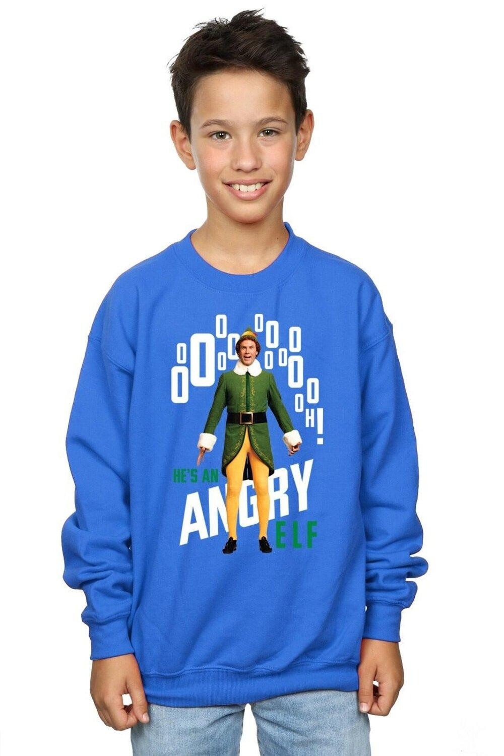 

Злая толстовка Elf, синий