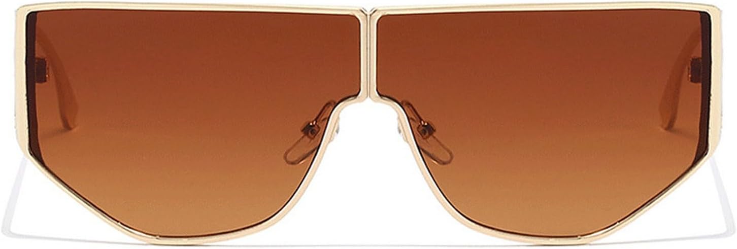 

Солнцезащитные очки Laureles Oversized One Piece Shield Flat Sunglasses для женщин, винтажные солнцезащитные очки с градиентным переходом для вождения, мужские солнцезащитные очки, C3