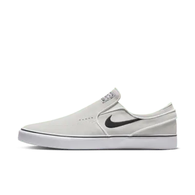 Кроссовки Nike SB Janoski+ Slip Skate Shoes, цвет Summit White/Summit White/White/Black
