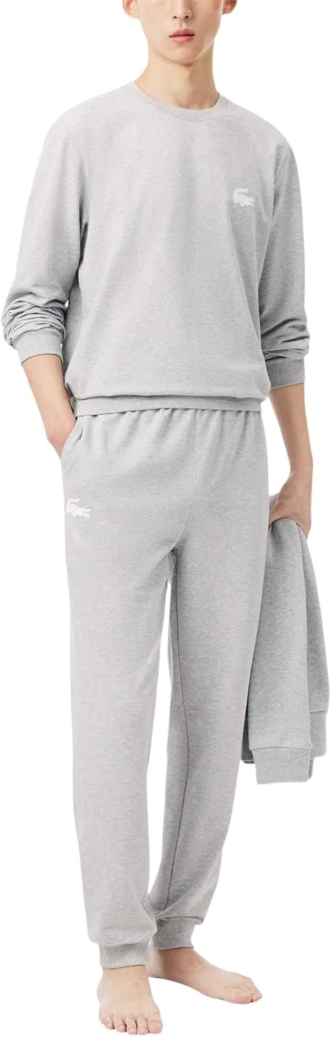 Мужские флисовые спортивные брюки Lacoste для дома