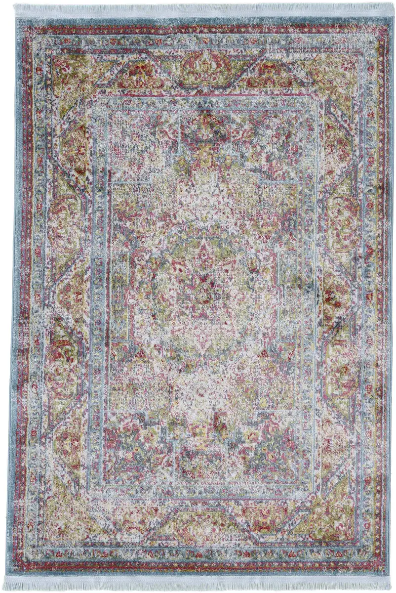 

Коверковер "Юрий", прямоугольный Carpetfine 160х230 см, бирюзовый