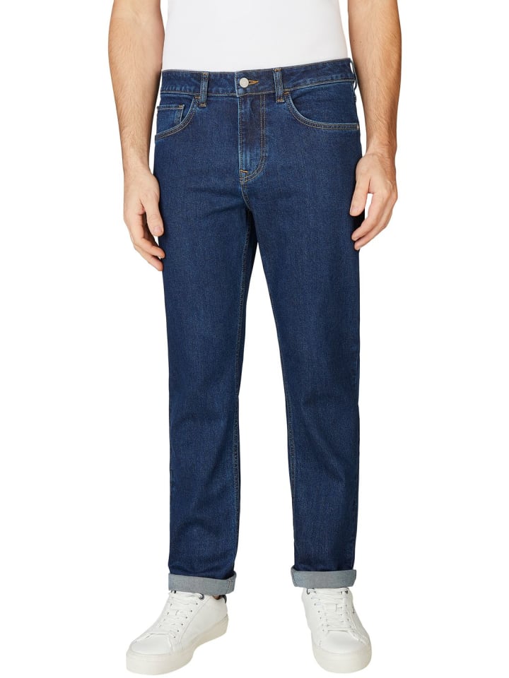 

Джинсы STRAIGHT JEANS CASH обычные/прямые синего цвета Pepe Jeans