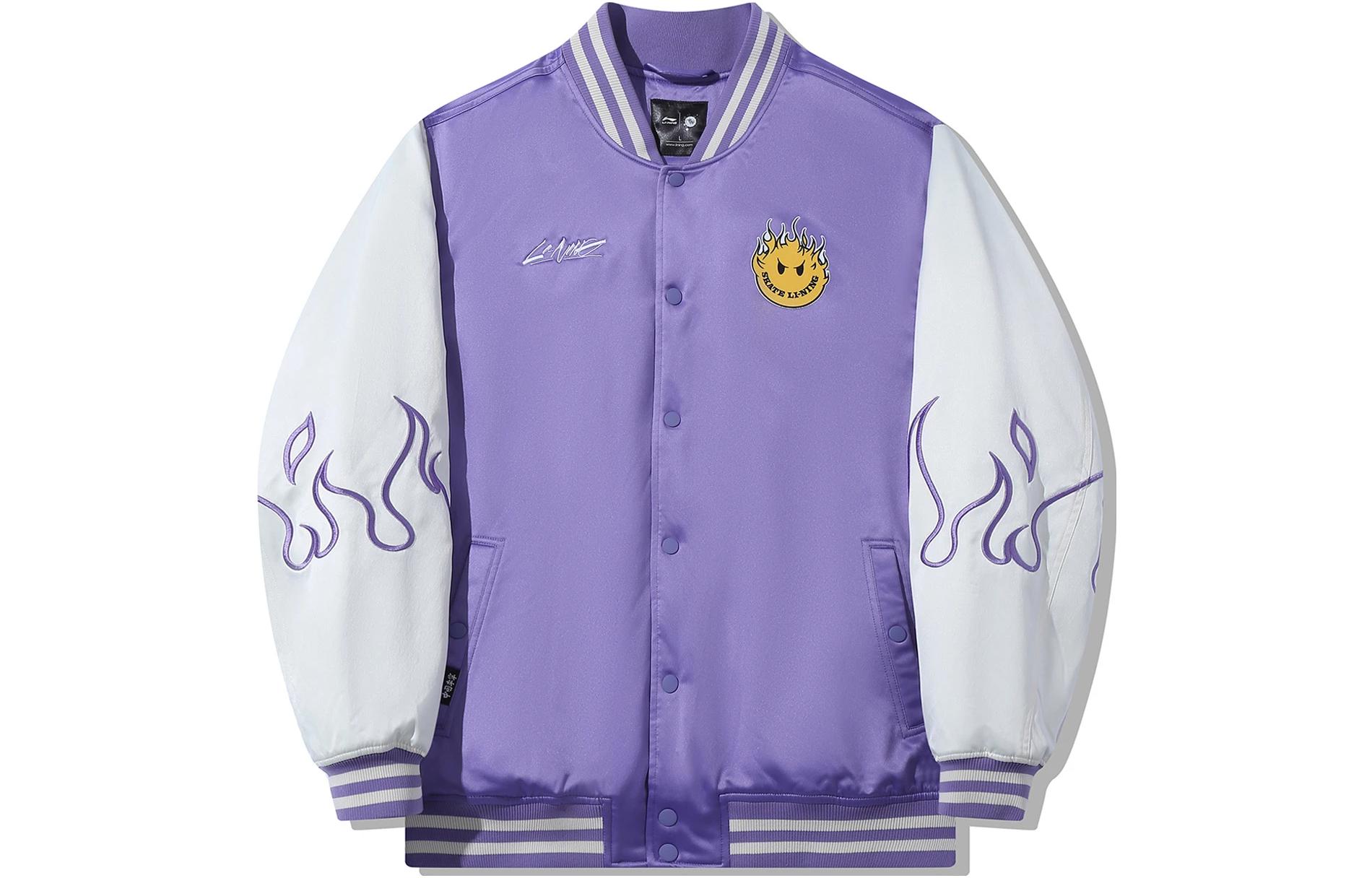 

LiNing Пуховик унисекс колокольчик фиолетовый, Bellflower Purple
