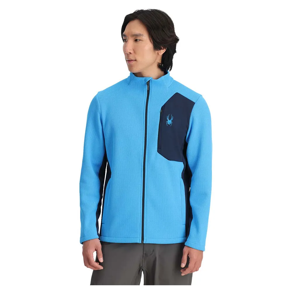

Флис Spyder Bandit full zip, синий
