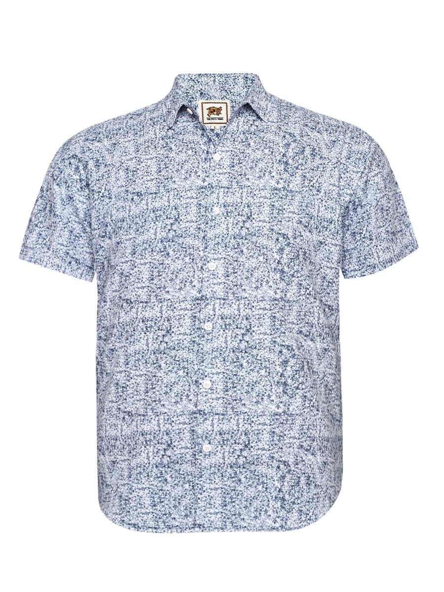 

Рубашка на пуговицах классического кроя Campus Sutra Zoie, индиго