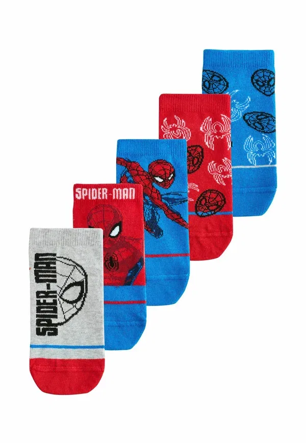 Носки 5 пар Next, spiderman, разноцветные