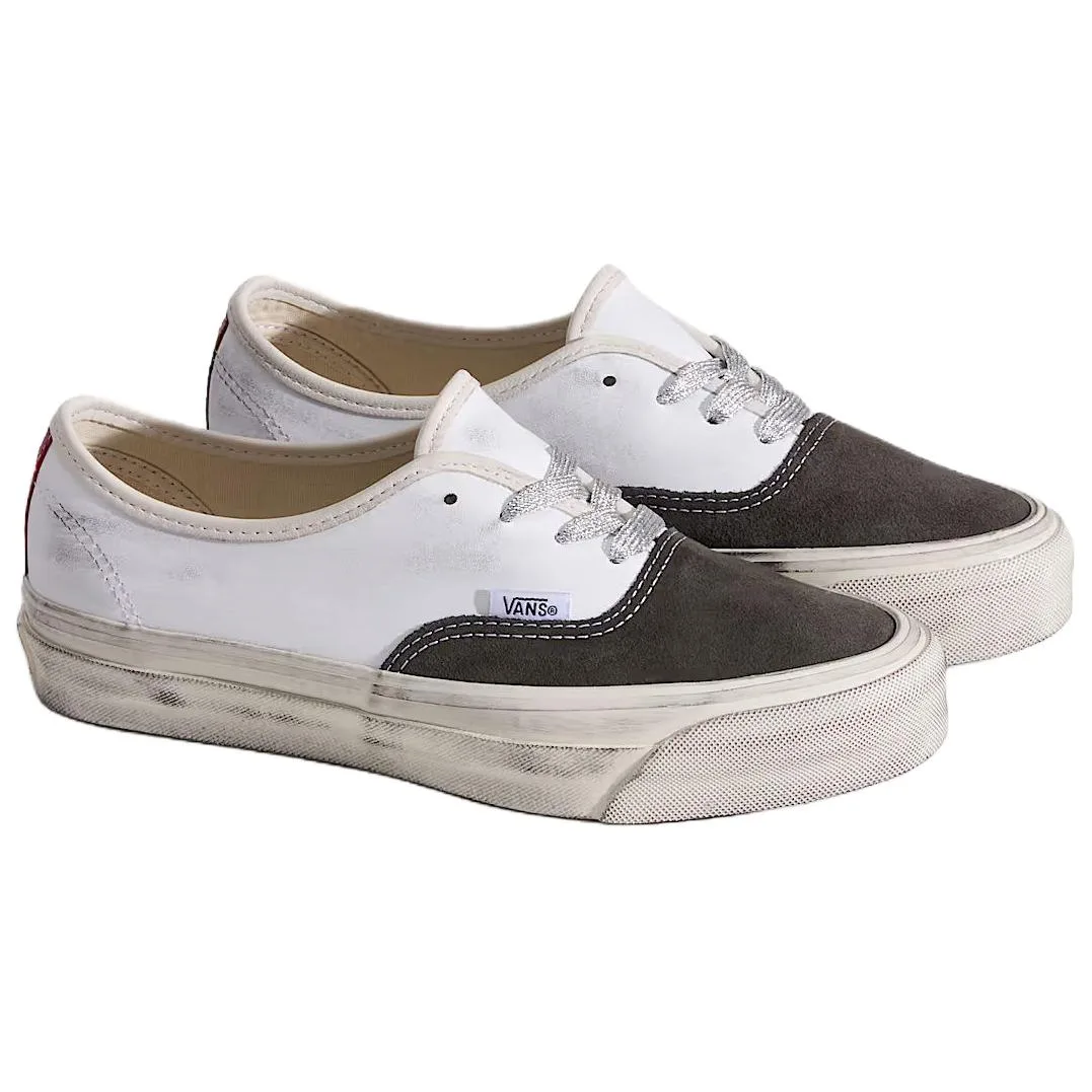 Vans Premium Authentic Low top Skateboard Shoes Unisex White Black — фото 3