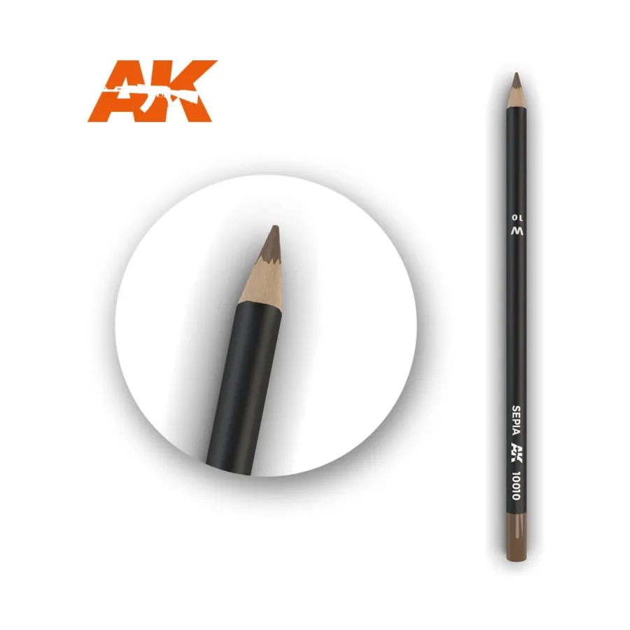 

Карандаш для выветривания сепии, Weathering Pencils (AK-Interactive)