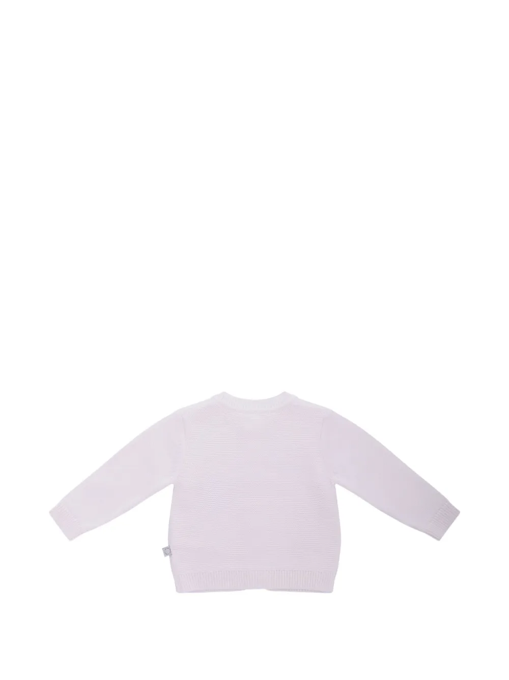 Кардиган с вышивкой Stella Mccartney Kids, белый — фото 2