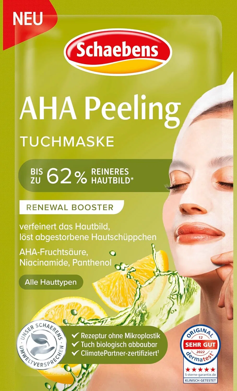 Бустер Schaebens — AHA Renewal Booster с фруктовыми кислотами