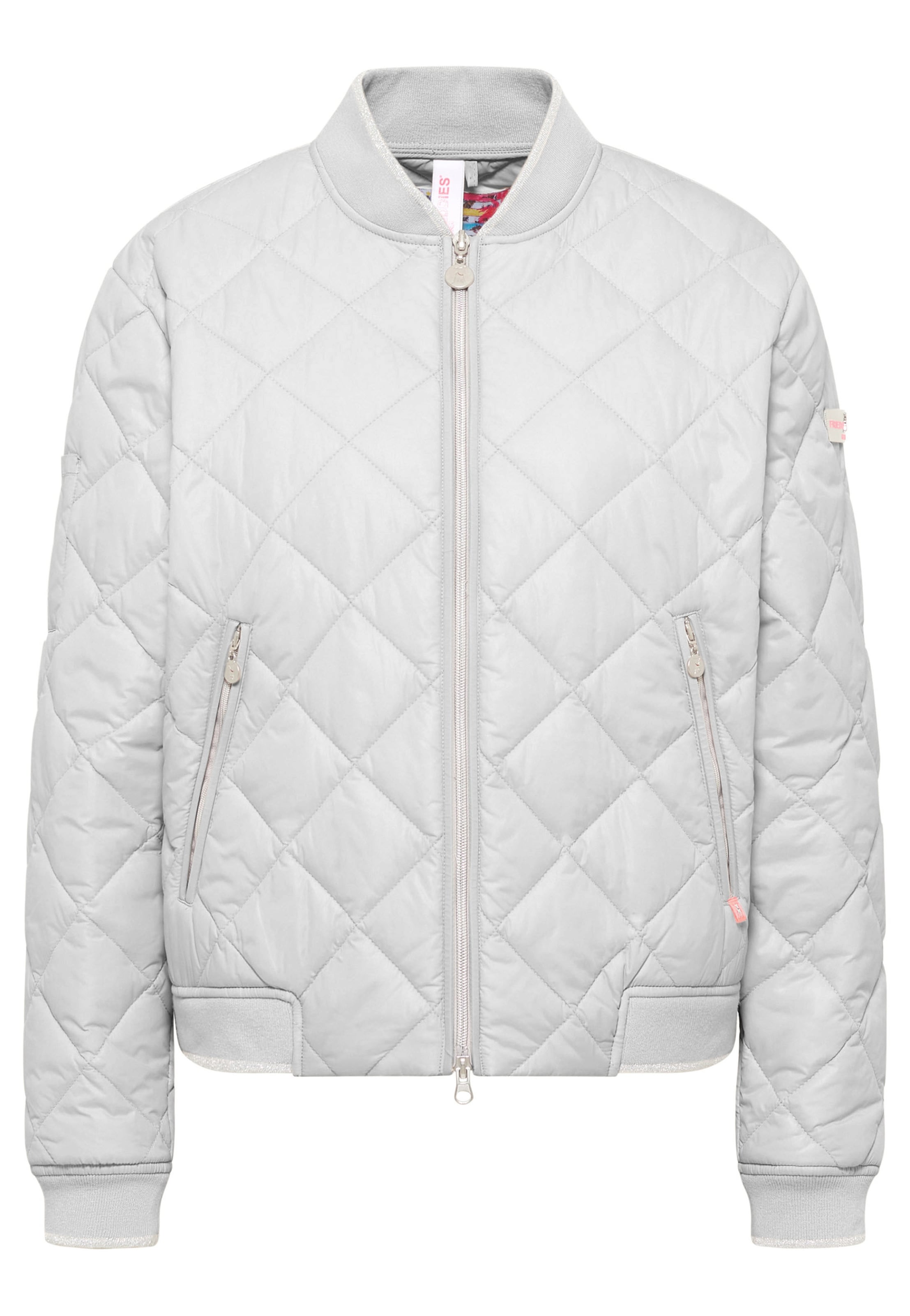 

Frieda & Freddies NY Межсезонная куртка в светло-сером цвете