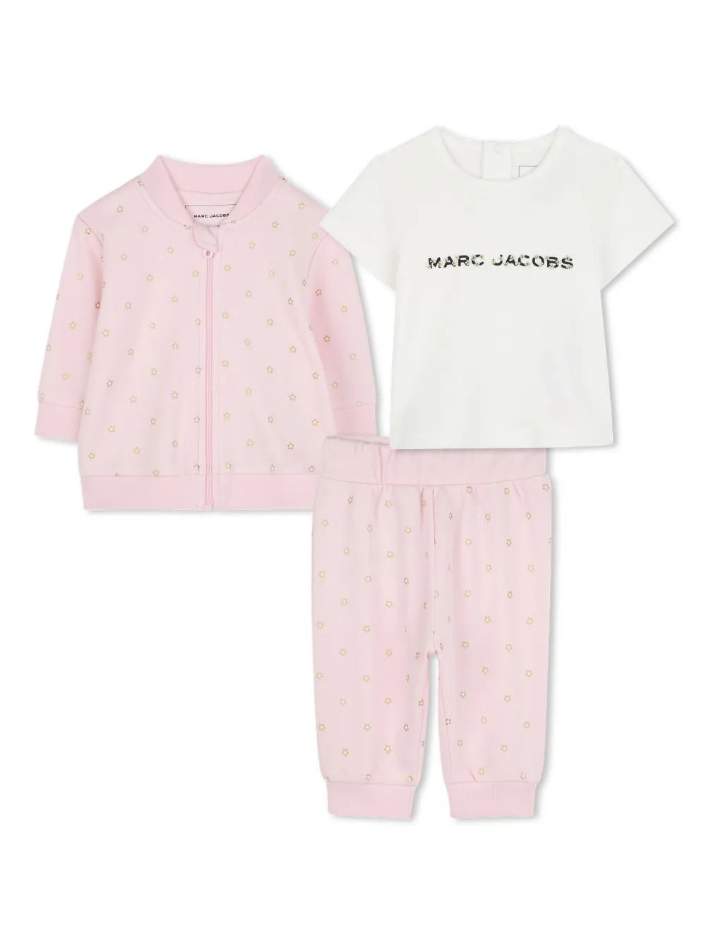 

Спортивный костюм Marc Jacobs Kids, розовый