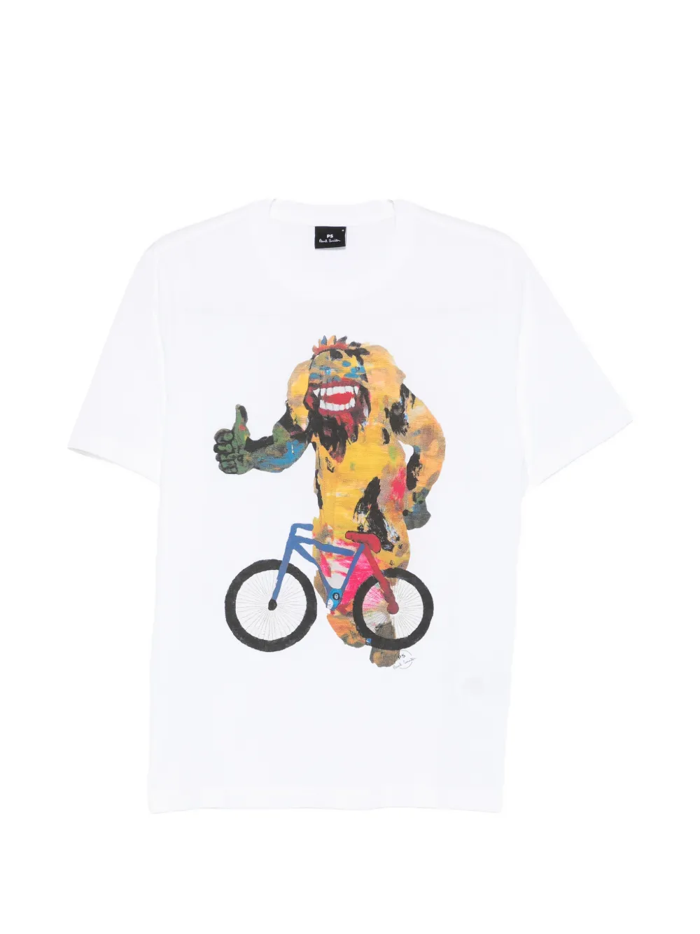 

Футболка Bike Monster Ps Paul Smith, белый