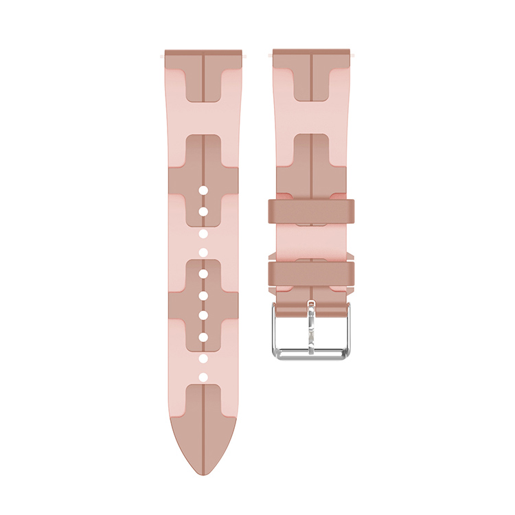 

IBOANN Часы Strap All Compatibility Silicone Material 207mm, Pink rose gray