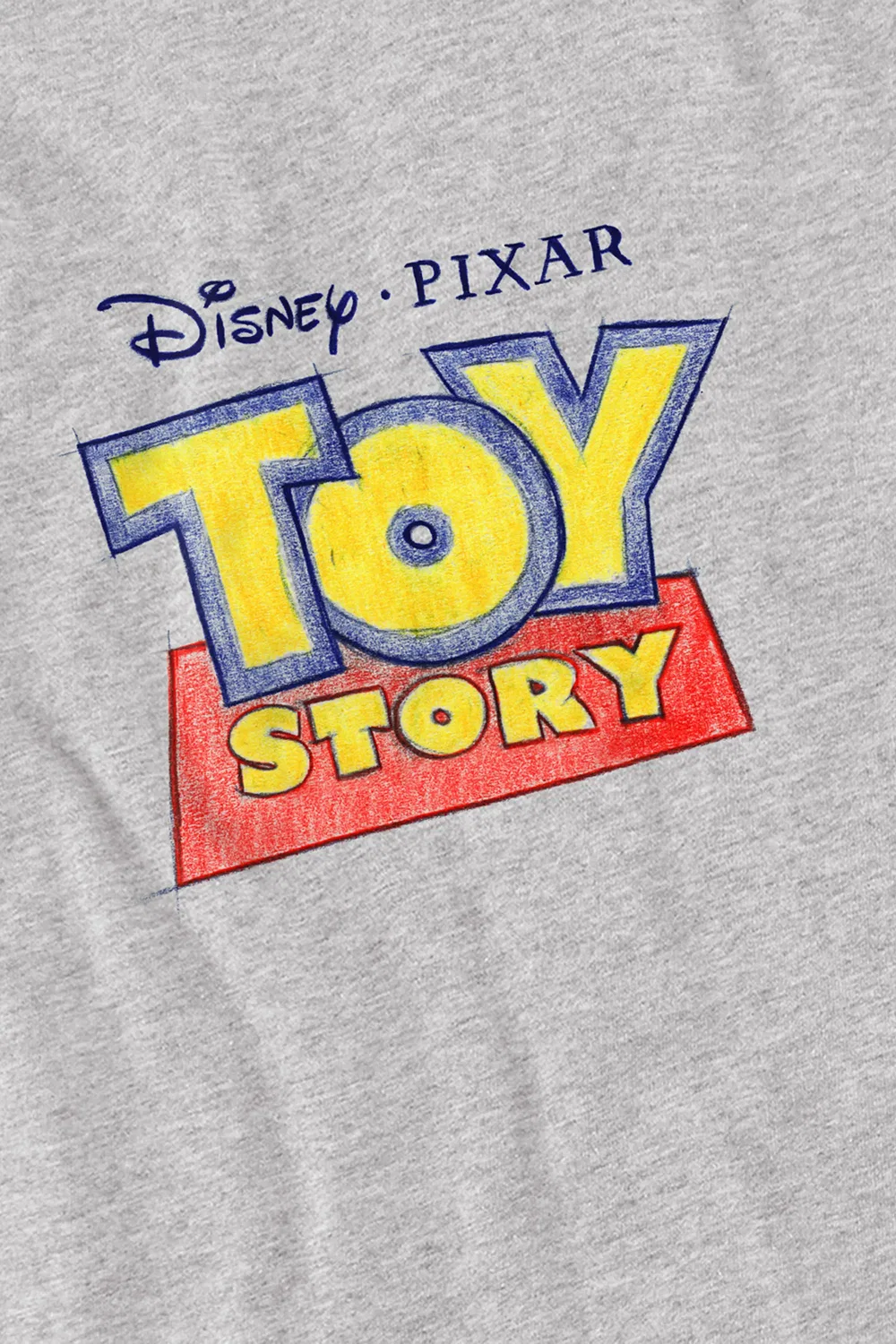 Футболка детская с принтом Toy Story Disney, светло-серый — фото 2