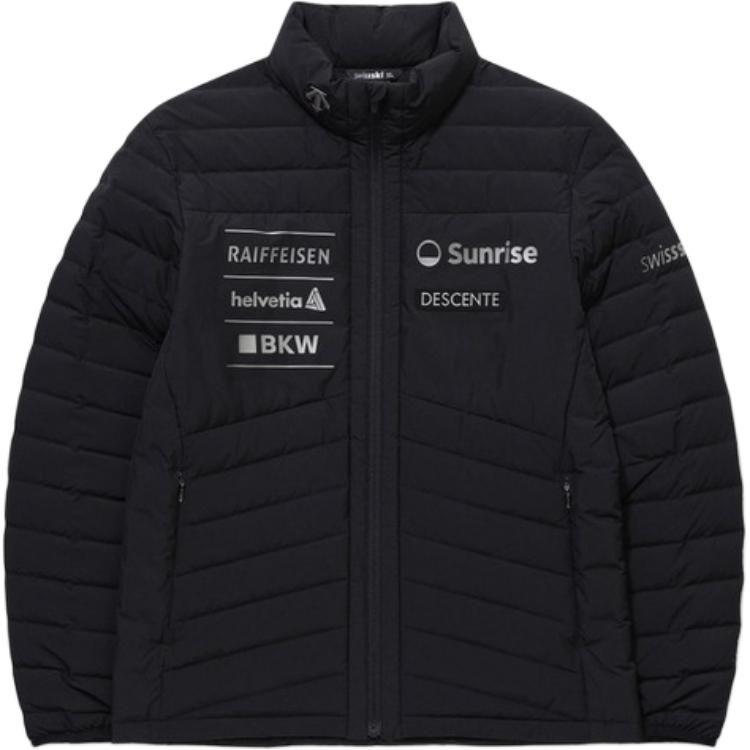 

DESCENTE Пуховик мужской черный, Black