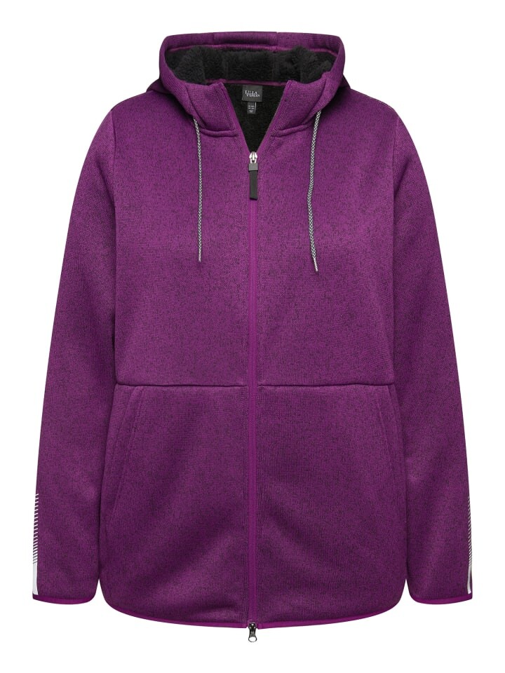 

Спортивная куртка Ulla Popken Sweatjacke, цвет aubergine