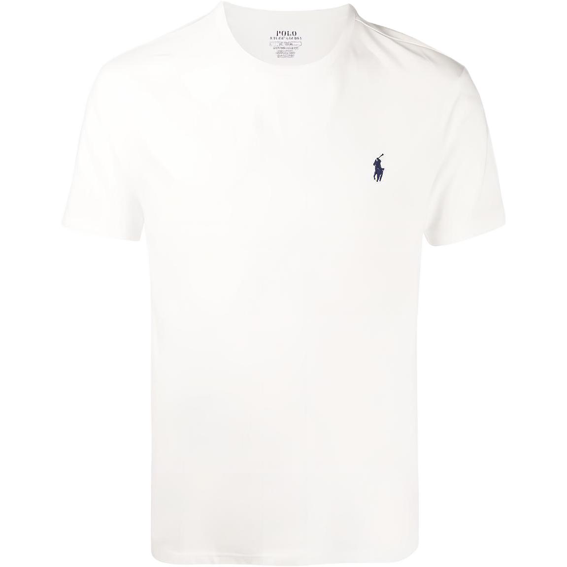 

Футболка с вышитым логотипом Polo Ralph Lauren, белый