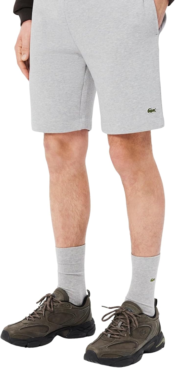 Lacoste мужские шорты из органического флиса, Argent Chine — фото 2