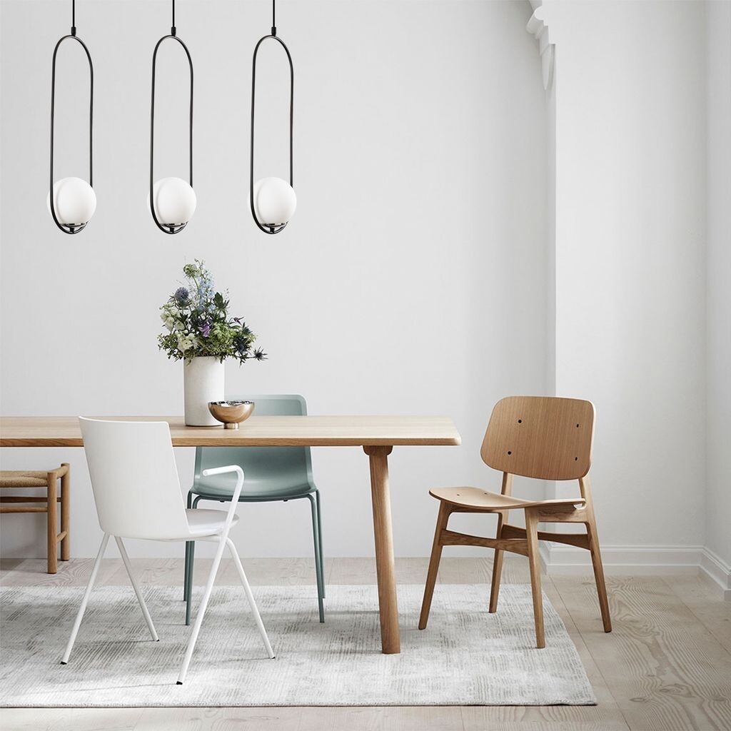 

Opviq, Mudoni- Mudoni NTD, черный, люстра, 70 х 15 см, корпус металл