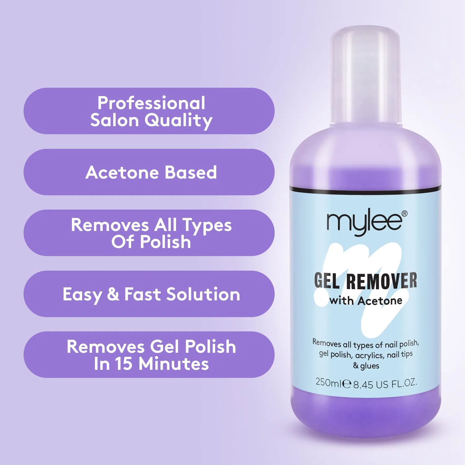 Набор для подготовки и снятия гель-лака KIT_MYL_PREP от Mylee Mylee — фото 3
