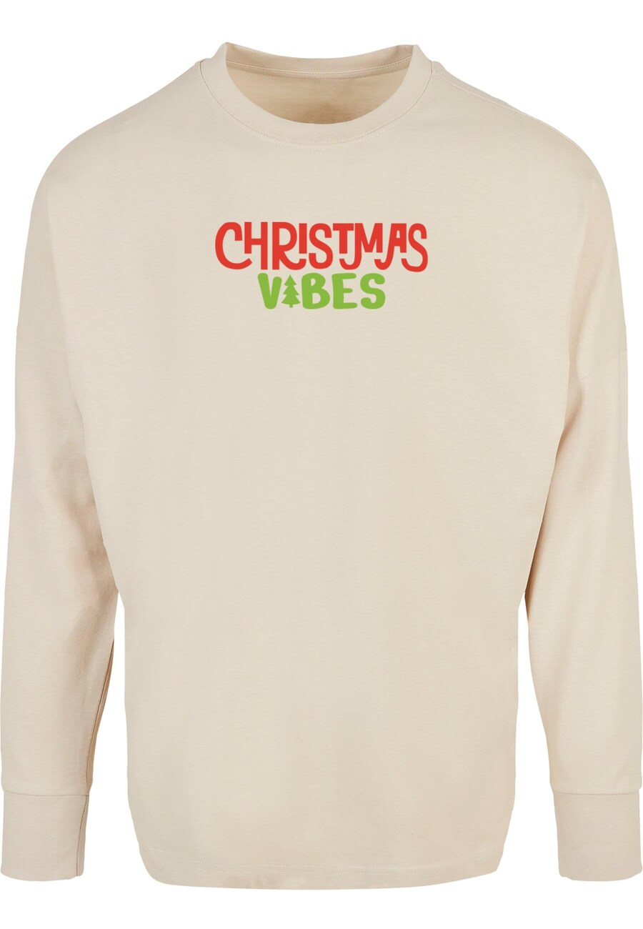 

Рубашка Merchcode Christmas Vibes, песочный