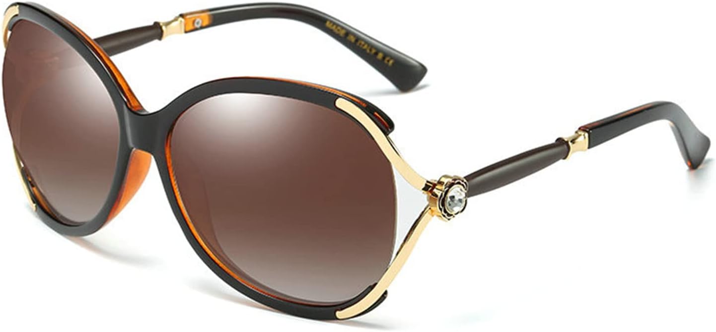 

Солнцезащитные очки COTIA квадратной формы увеличенного размера для женщин, поляризованные, с защитой от УФ-излучения, модные классические женские солнцезащитные очки, Tea