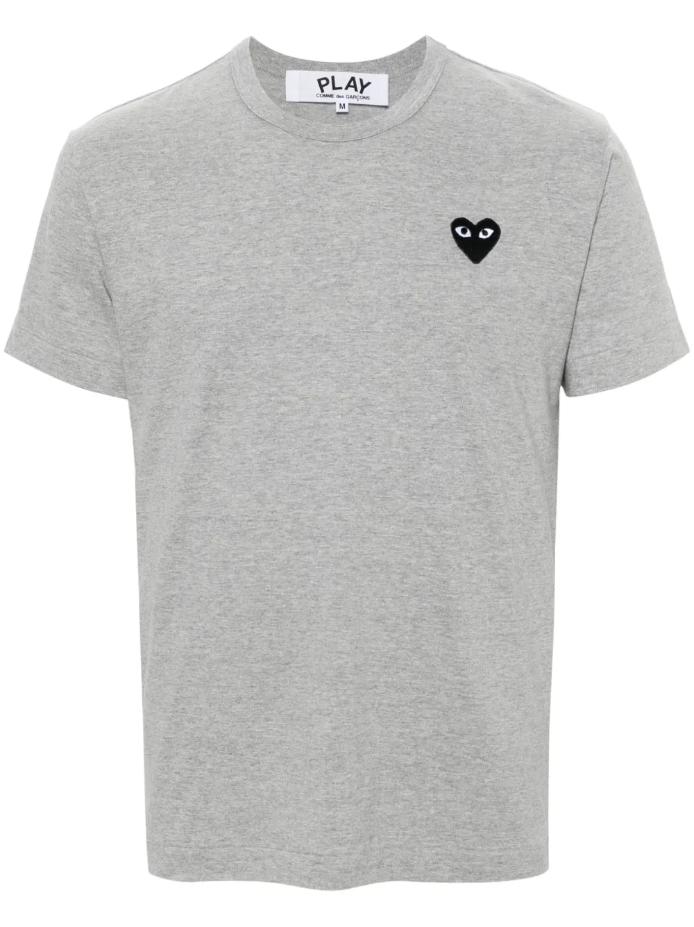 

Футболка с нашивкой Comme Des Garçons Play, серый