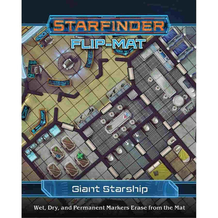 

Ролевая игра Paizo Starfinder RPG: Flip-Mat - Giant Starship