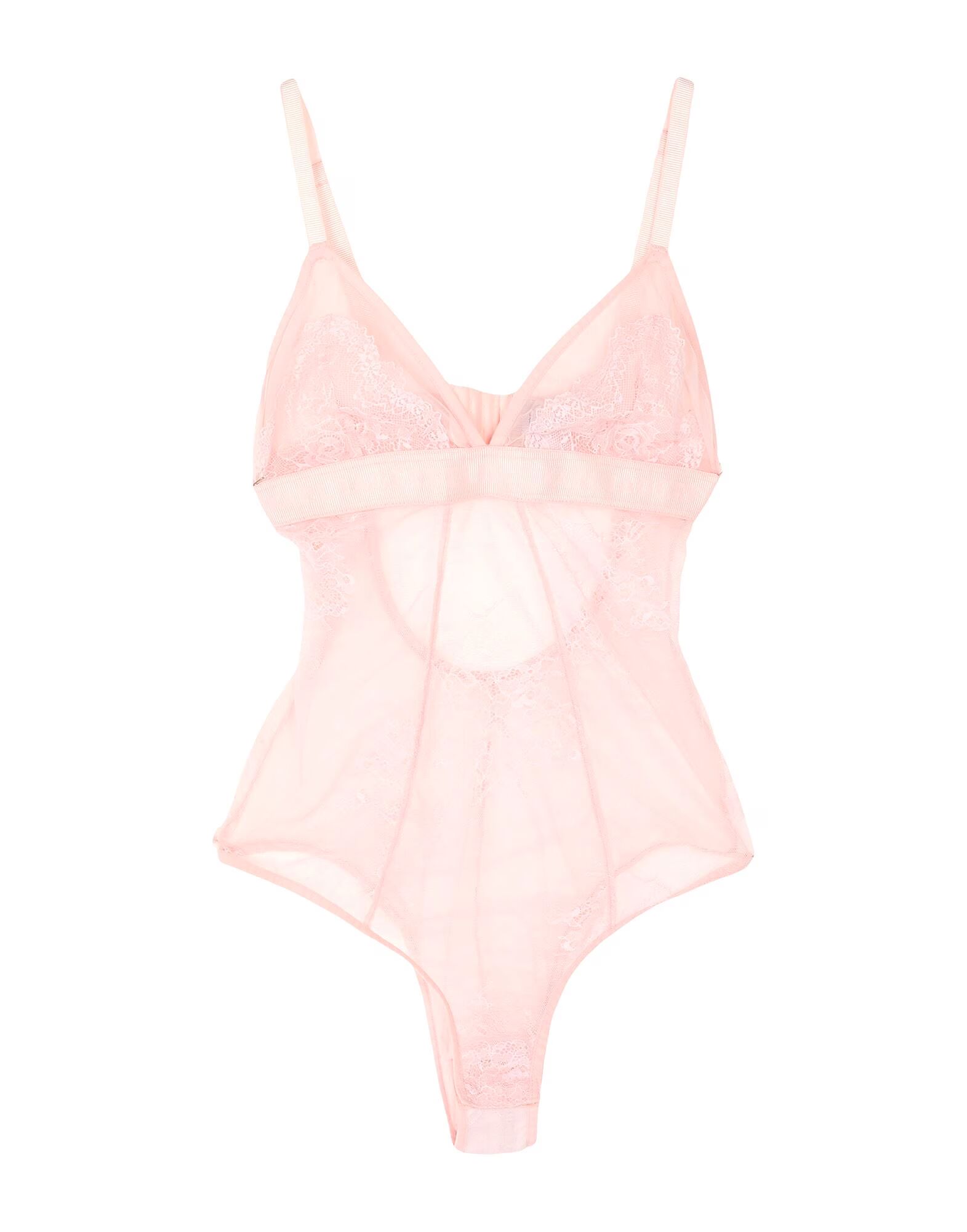 

Боди Lace Body Karl Lagerfeld, розовый