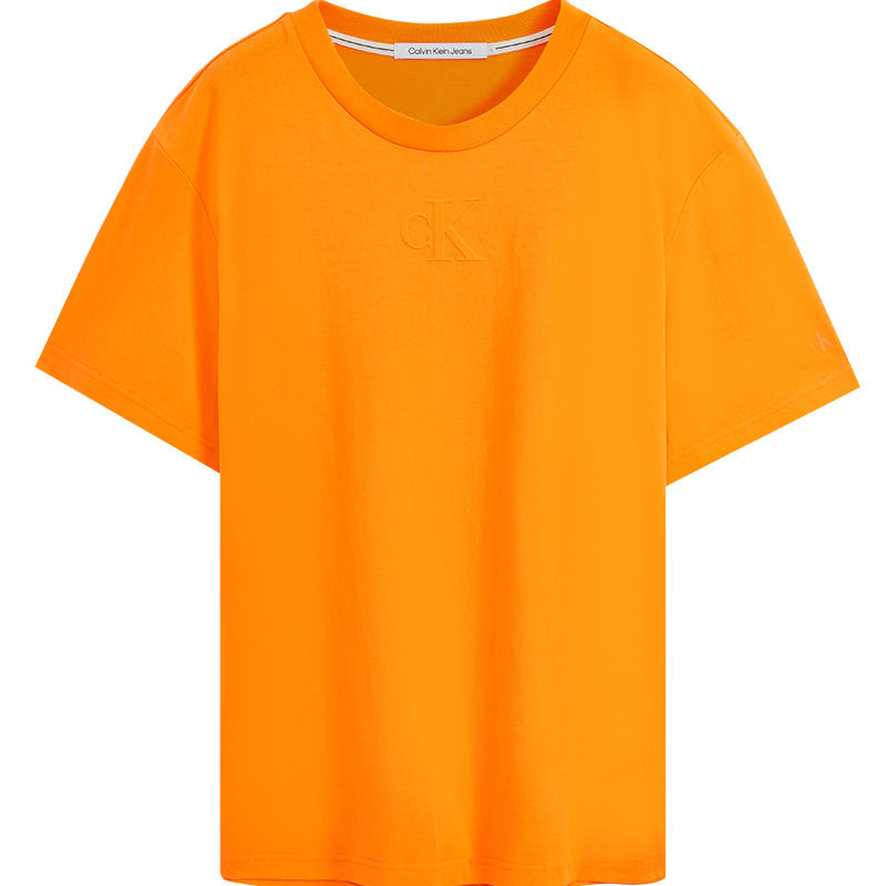 

Calvin Klein Мужская футболка с апельсинами, Оранжевый, Calvin Klein Мужская футболка с апельсинами
