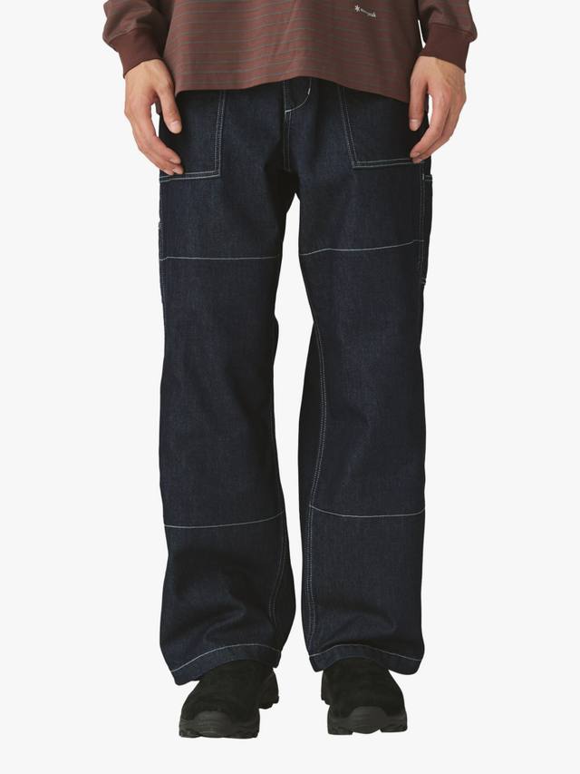 

Прямые джинсы Takibi свободного кроя Snow Peak, Indigo