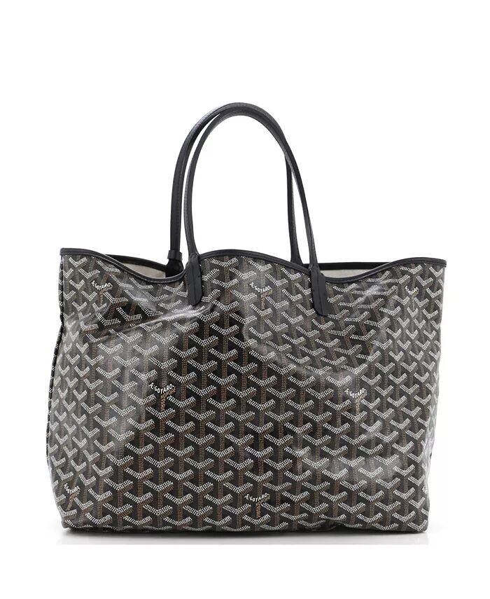 

Сумка-тоут PM Saint Louis из покрытого холста Pre-Owned Goyard, черный