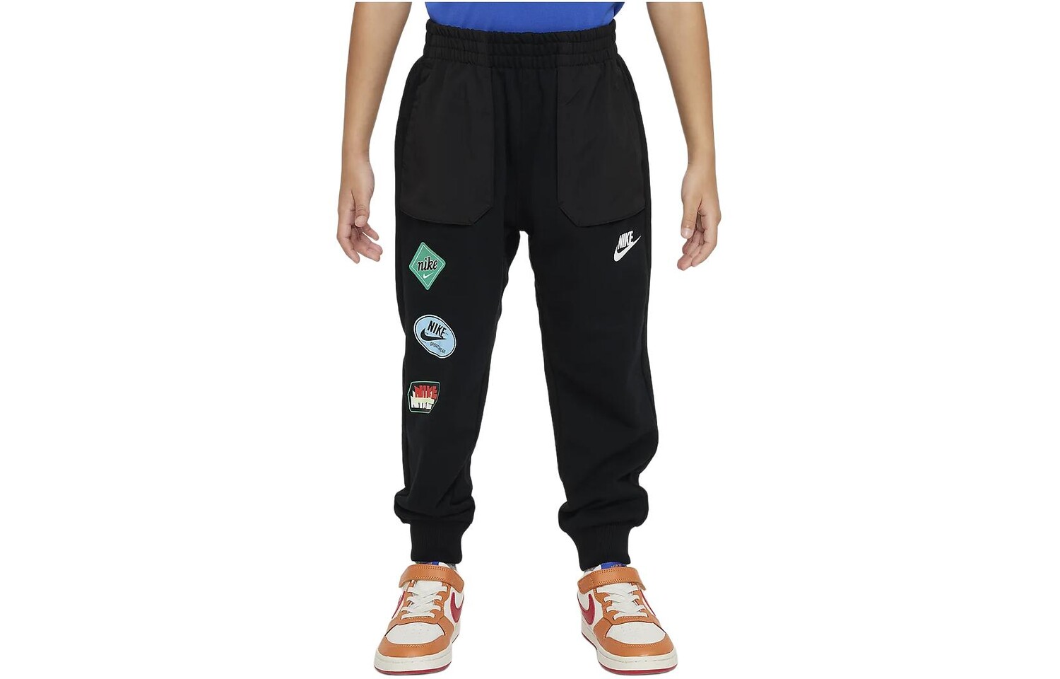 

Детские трикотажные спортивные штаны Nike, цвет Black
