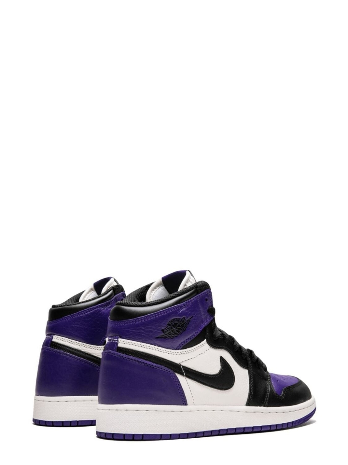 Кроссовки Air Jordan 1 Retro Jordan Kids, фиолетовый — фото 3