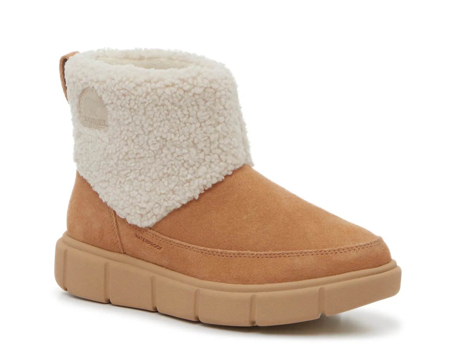 Женские ботинки Sorel зимние с мехом, коричневый